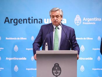 Alberto agradeció a los argentinos: Unidos esto va a pasar pronto