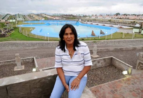 Las piletas son un símbolo de la gestión de Milagro Sala