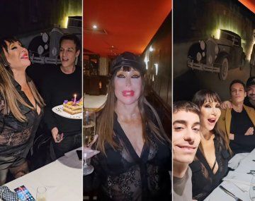 Cumpleaños de Moria Casán