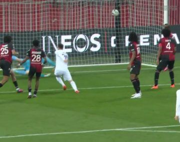 El gol de Lionel Messi para darle el triunfo a PSG frente a Niza