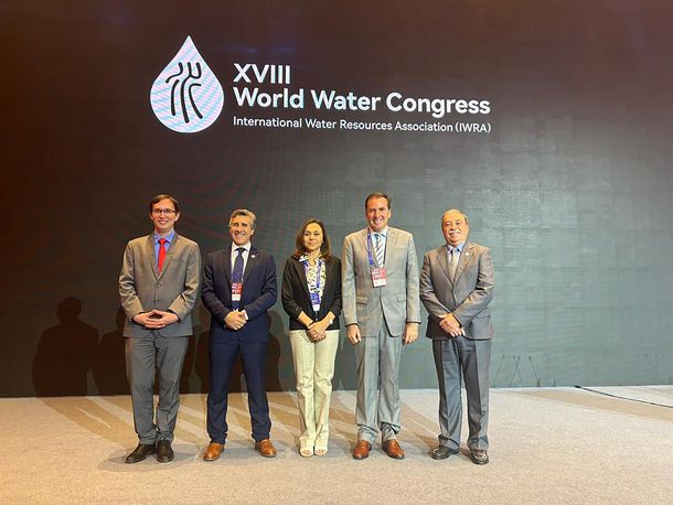 Funcionarios uruguayos visitaron Pekín en el marco del&nbsp;XVIII Congreso Mundial de Aguas.