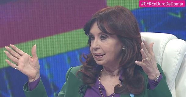 Cristina Kirchner, en Duro de Domar por C5N: el intento de magnicidio, la economía y su rol de cara a las elecciones