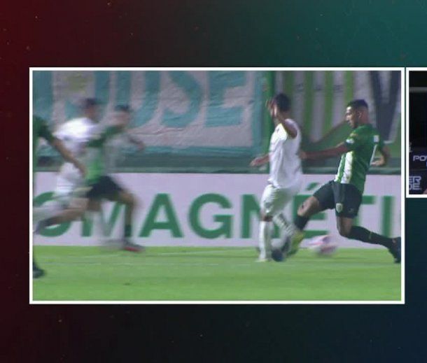 El pisotón en Banfield-Colón que ni Penel ni el VAR cobraron penal: ¿qué pasó?