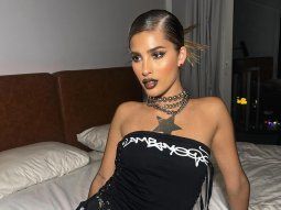 Julieta Poggio disfruta del calorcito con una microbikini naranja. Julieta Poggio disfruta del calorcito con una microbikini naranja.