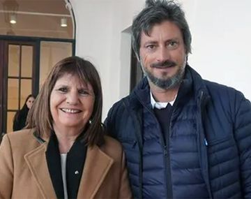Patricia Bullrich y Martín Matzkin.