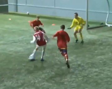 Video: así jugaba Erling Haaland cuando tenía 13 años