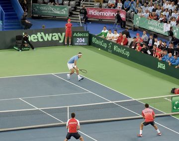 Del Potro y Mayer, ante Cilic y Dodig