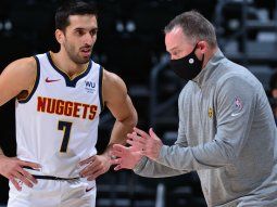 el entrenador de denver nuggets guarda a campazzo para los playoffs el entrenador de denver nuggets guarda a campazzo para los playoffs