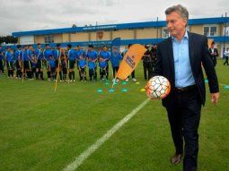 Macri felicitó a River por ganar la Copa Libertadores con un guiño para los hinchas de Boca