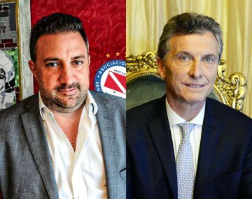 El presidente de Argentinos Jrs. acusó a Macri de evitar el descenso de San Lorenzo y Huracán en 2017