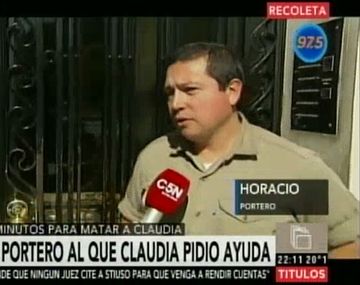 El portero del edificio de la pareja del country: El marido la hostigaba