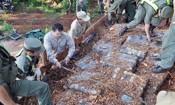 Misiones: secuestran más de una tonelada de marihuana