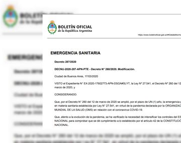 El falso Bolet&iacute;n sobre cuarentena circul&oacute; en redes y WhatsApp