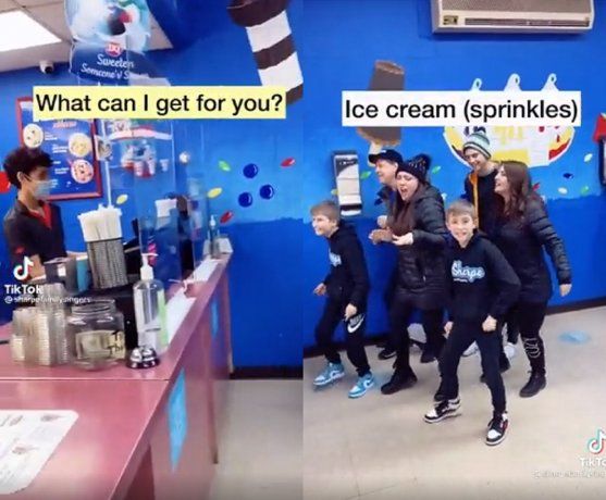 Una familia monta shows musicales en los comercios en los que consume y es viral por las reacciones en contra