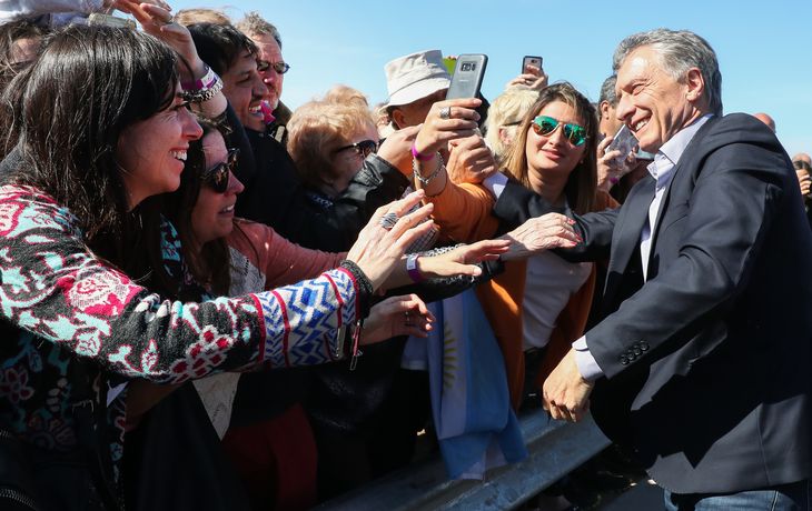 Mauricio Macri en Pergamino