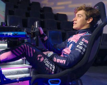 Se viene la tercera: Colapinto mostró cómo es una vuelta en el GP de España