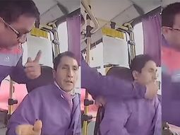 Le pegó al colectivero porque no le abrió antes de la parada