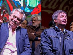 Alberto Fernández y Máximo Kirchner