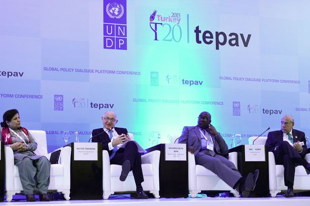 Encuentro antes del inicio de la Cumbre del G20