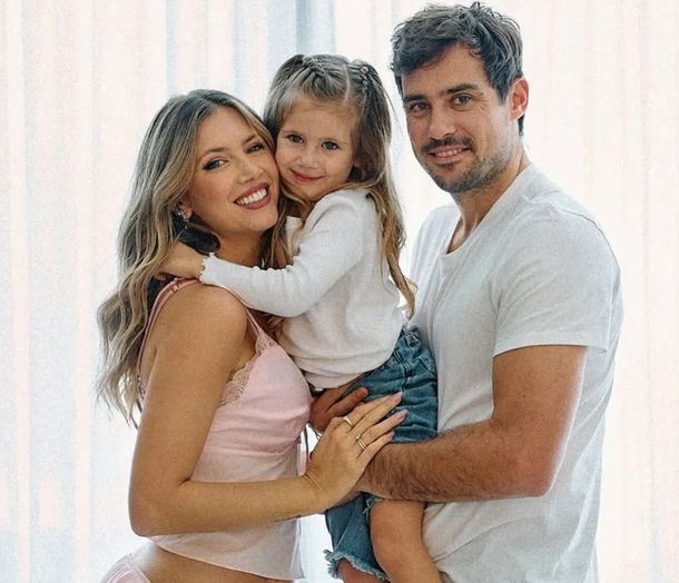Stephanie Demner y Guido Pella.