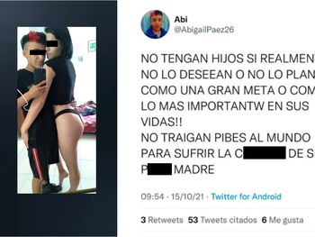 No traigan hijos al mundo si no lo desean, decía Abigail y mató a golpes al nene de su novia