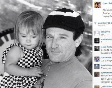 La última foto de Robin Williams en Instagram