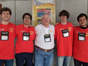 Los integrantes de #GraciasDemetrio - Crédito: @famaf_unc