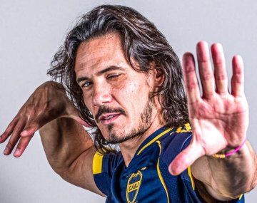 Cavani volvió al gol y rompió su maldición en la eliminación de Boca por Copa Argentina