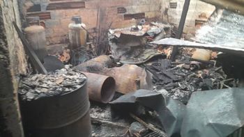 Trágico incendio en un bar de Entre Ríos.