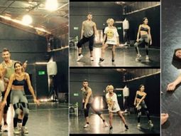 Así son los ensayo de Juana Viale para el Bailando 2015