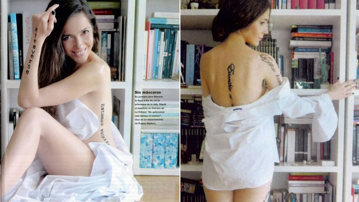 La sensual sesión de fotos de Cristina Pérez para una revista