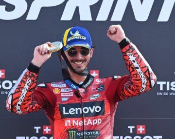 Francesco Bagnaia triunfó en el Sprint del GP de Indonesia.