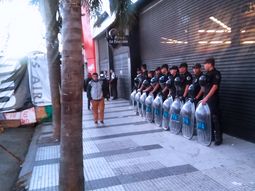 El operativo se desarrolla en el Paseo de La Estación El operativo se desarrolla en el Paseo de La Estación