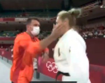 Habló la judoca a la que le dieron un cachetazo: Es el ritual que yo elegí