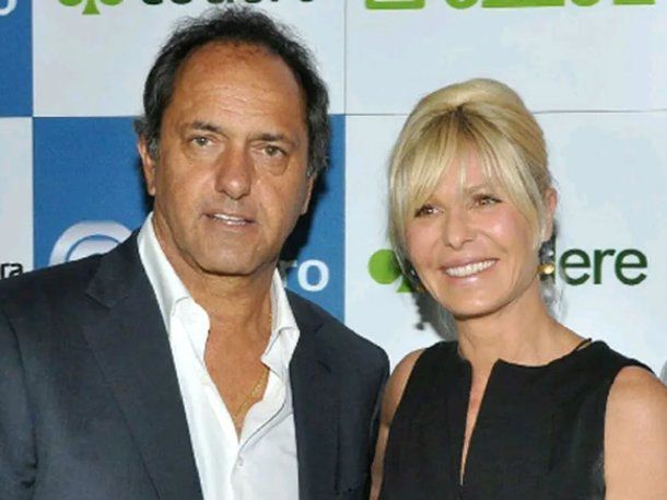 Karina Rabolini se casa y Daniel Scioli le deseó lo mejor