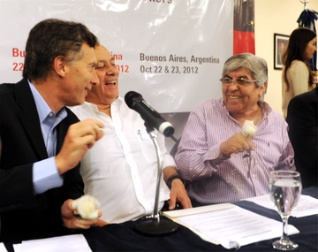 Ahora Moyano acusó a Macri de reprimir a trabajadores