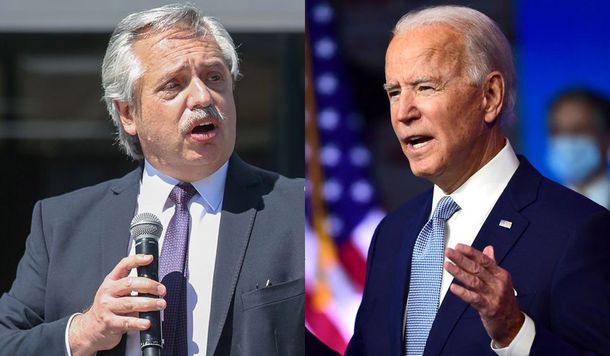 El presidente de EE.UU. Joe Biden agradeció a Fernández su contribución frente a la crisis climática