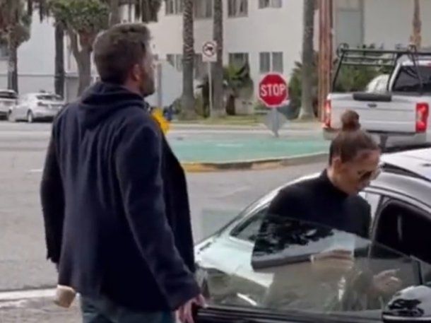 El portazo de Ben Affleck cuando Jennifer López sube al auto