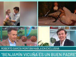 La reacción de Roberto García Moritán al enterarse en vivo que Pampita se separó