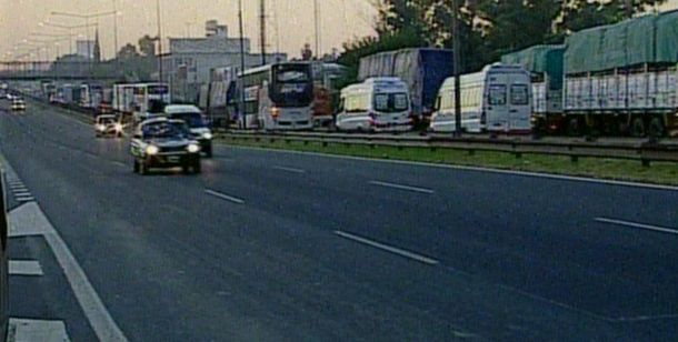 Luego de 12 horas de protesta, liberaron la Panamericana