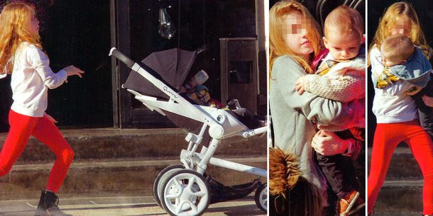 Puro amor: Lorenzo Tinelli, de paseo con sus hermanas Paloma y Helena