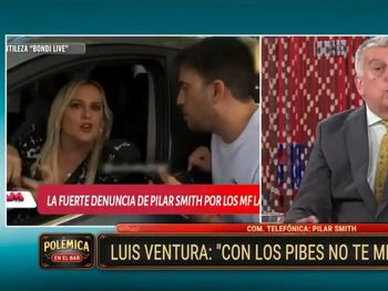 Luis Ventura y Pilar Smith protagonizaron un tenso cruce por el MF Latino