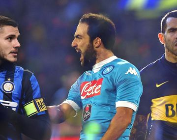 Icardi y Tevez