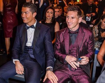 El hijo de Cristiano Ronaldo es fanático de Messi