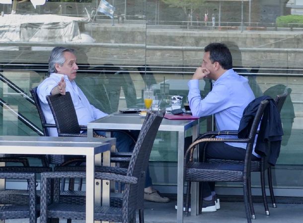 Alberto Fernández y Sergio Massa