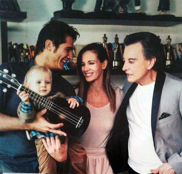 Guillermo Andino festejó el primer año de su hijo con un show de Palito Ortega