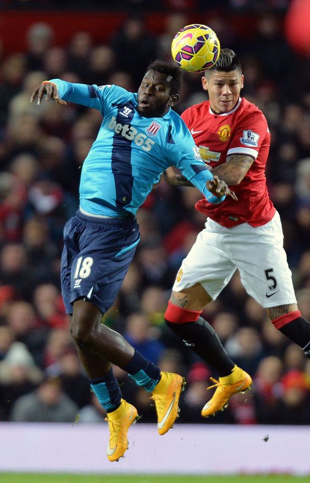 ¿Marcos Rojo anotó su primer gol en la Premier League?
