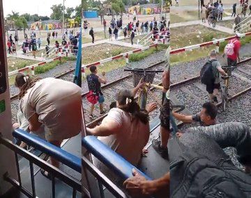 VIDEO: pasajeros del Tren Roca tuvieron que autoevacuarse tras un accidente en Glew