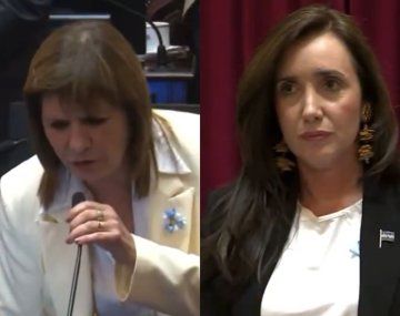 Bullrich pidió un minuto de silencio y Villarruel le recordó el protocolo: No depende de...