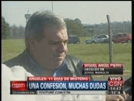 No hay un solo testigo directo del crimen de Ángeles